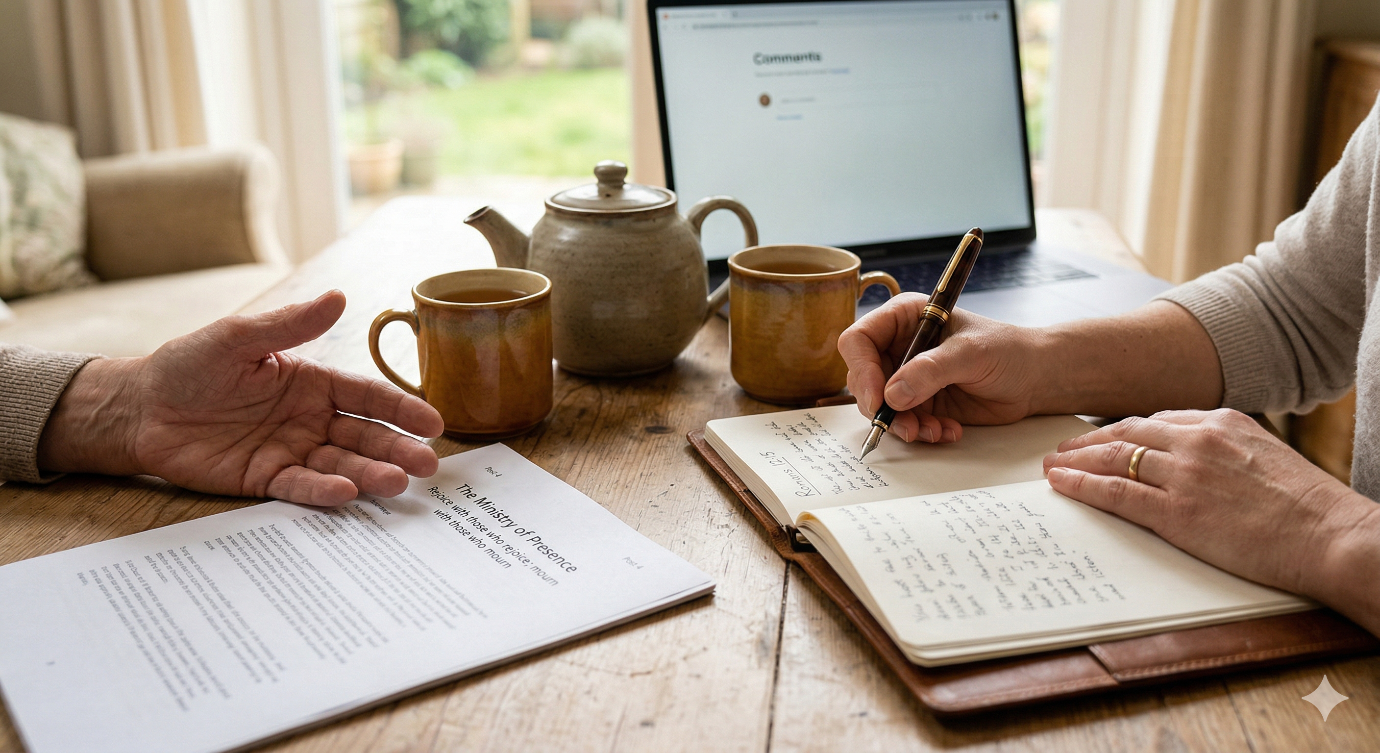 The Ministry of Presence – Why Your Writing Doesn’t End at Publish