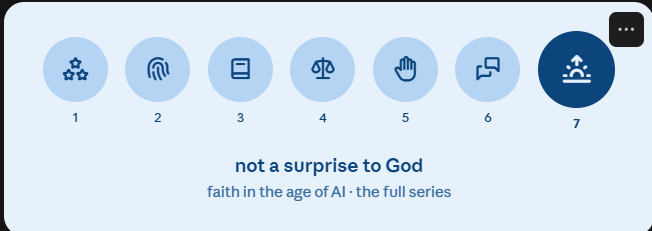 Faith in the Age of AI: A 7-Part Devotional Series
