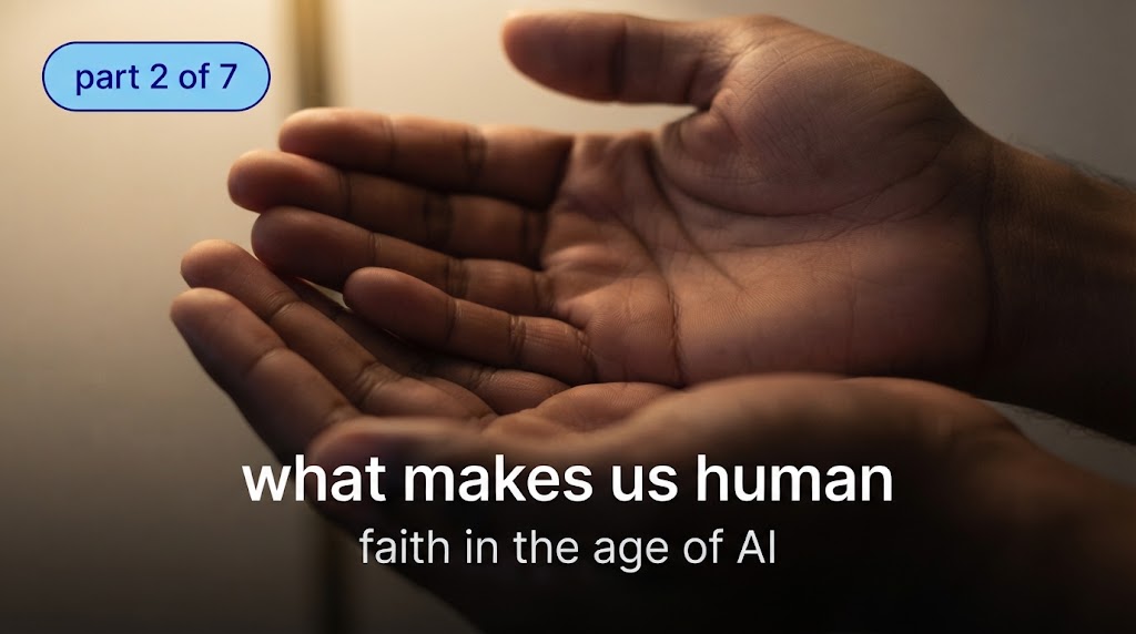 What Makes Us Human? Made in the Image of God, Not AI