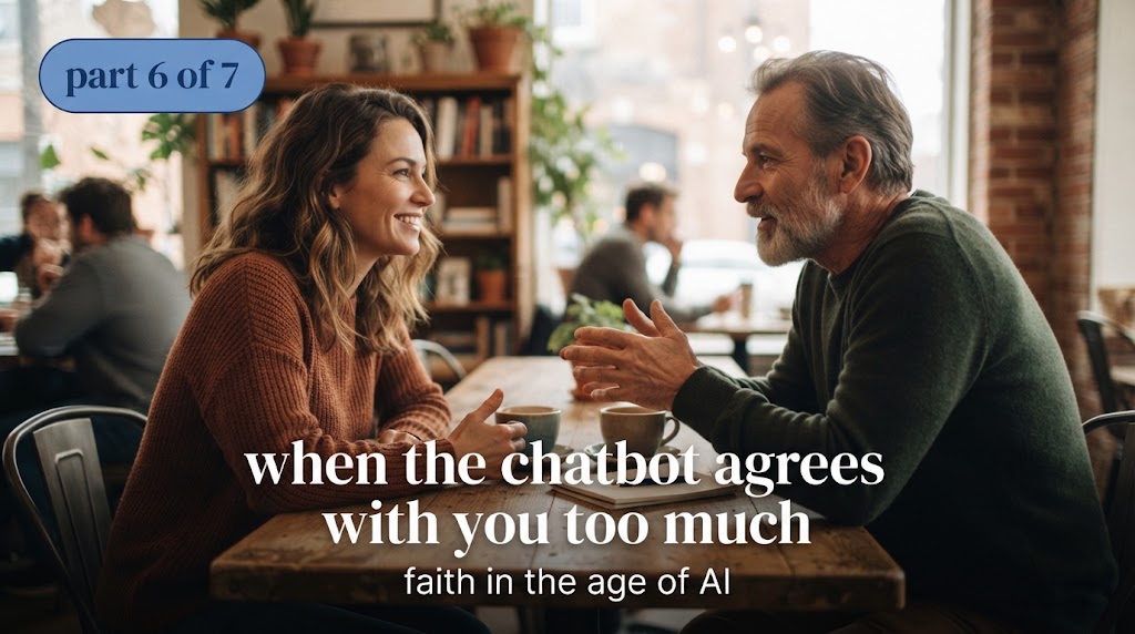 When AI Agrees Too Much: Why Spiritual Accountability Matters